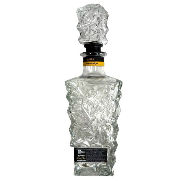 EMPTY Mi Familia Flores Tequila Reposado Bottle Clear Crystal Bar Man Cave Decor - Picture 8 of 11